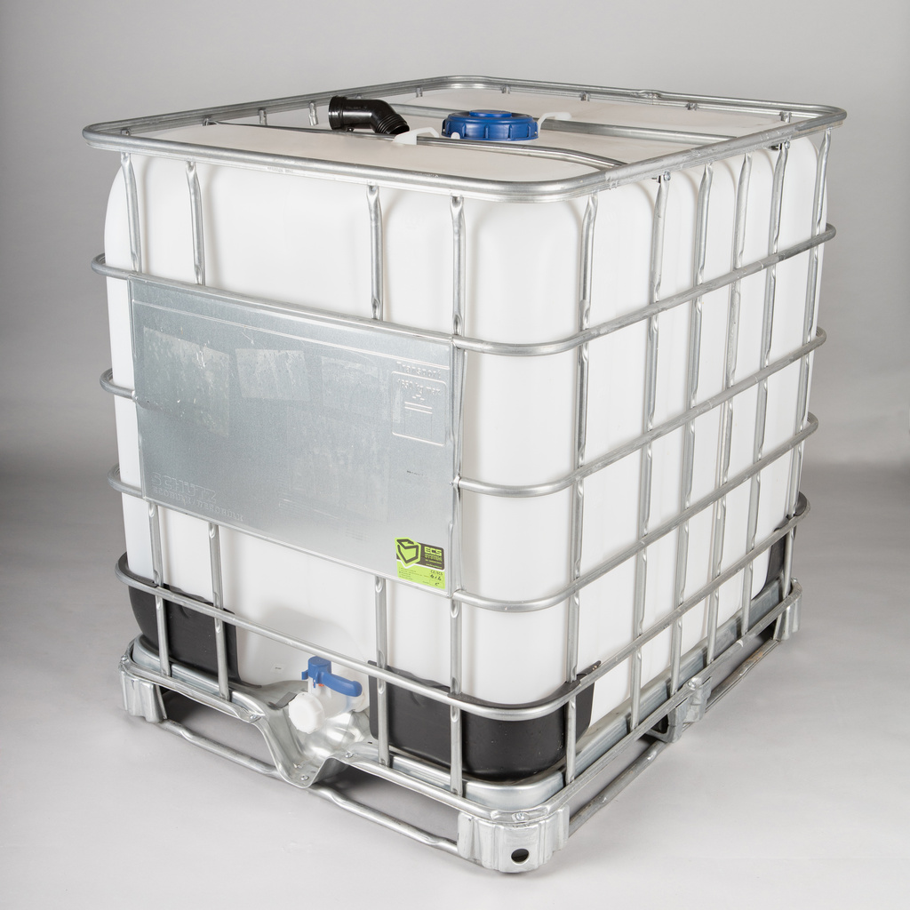 IBC kontejner 1000l REKO, paleta ocel, ocel/plast