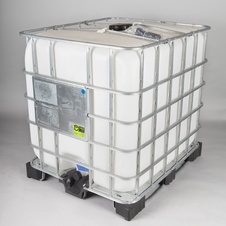 Plastová nádrž REPAS 1000l - IBC kontejner, ocel, ocel/plast paleta