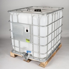 Plastová nádrž REPAS 1000l - IBC kontejner, dřevo, plast/dřevo paleta