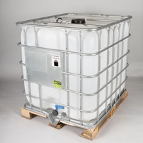 Plastová nádrž REKO 1000l - IBC kontejner, dřevěná paleta