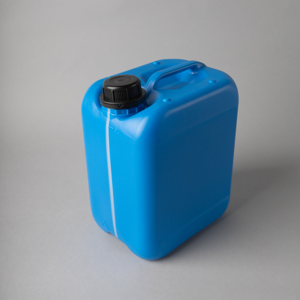 MOT kanystr PE 5l UN modrý DIN 45 185g s průhledítkem - 20052510