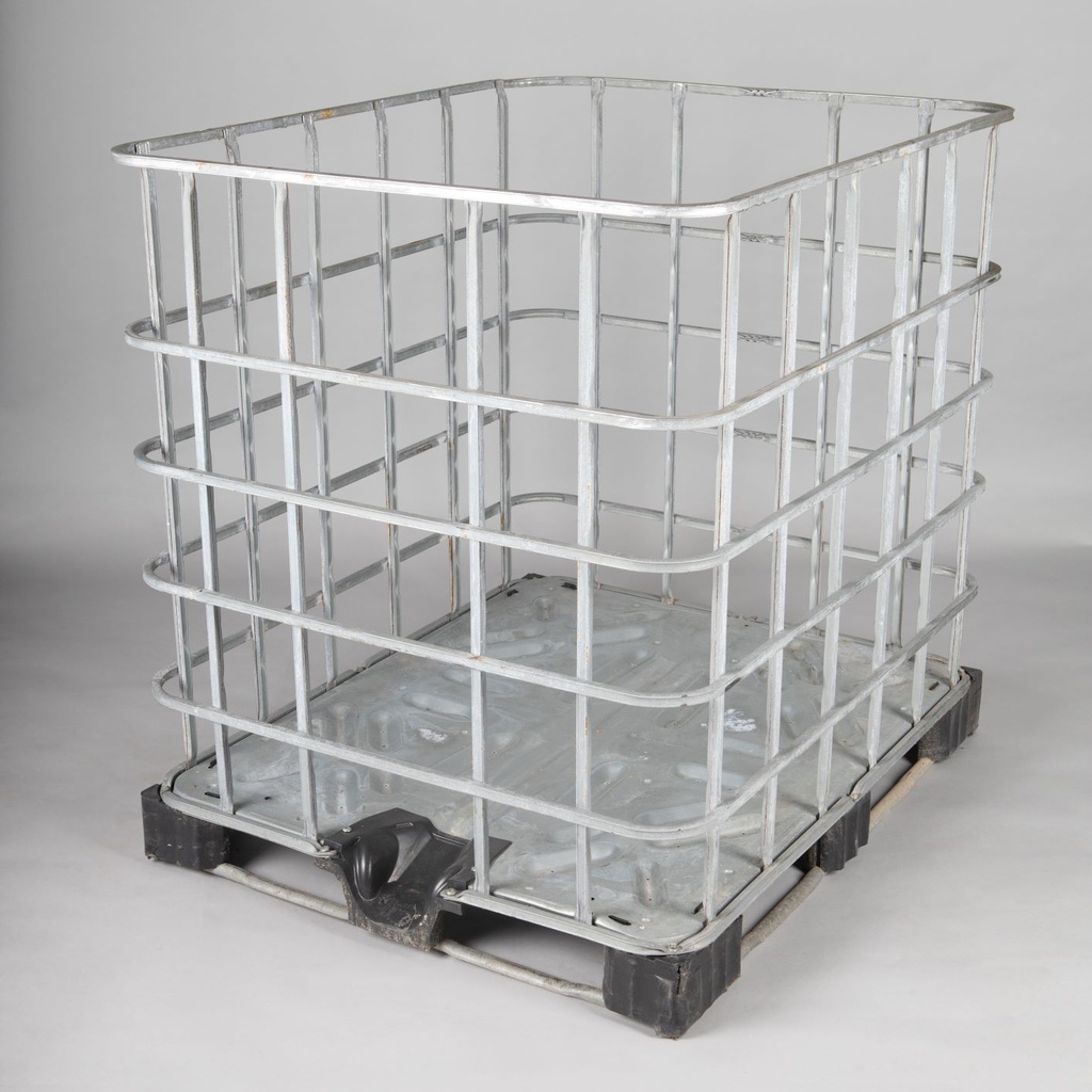 ECS Ocelová konstrukce IBC, nedřevěná paleta