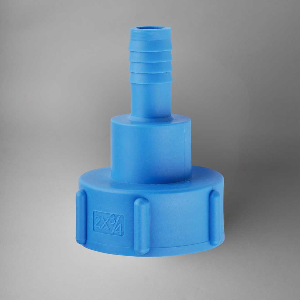 Adaptér s hadicníkem 3/4" na IBC nádrž – S60x6 | ECS