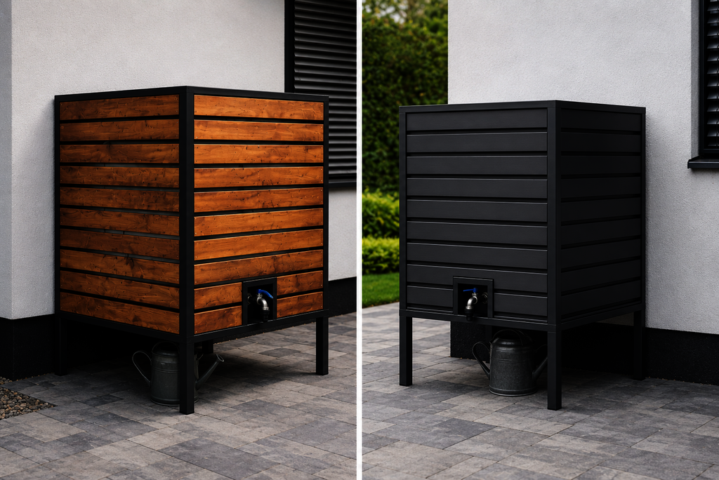 Designový kryt na IBC kontejner 1000 l