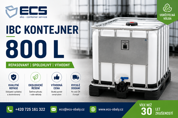 Repasovaný IBC kontejner 800 l 